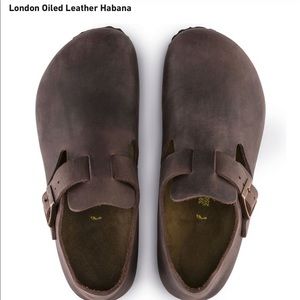 London oil leather Birkenstock’s